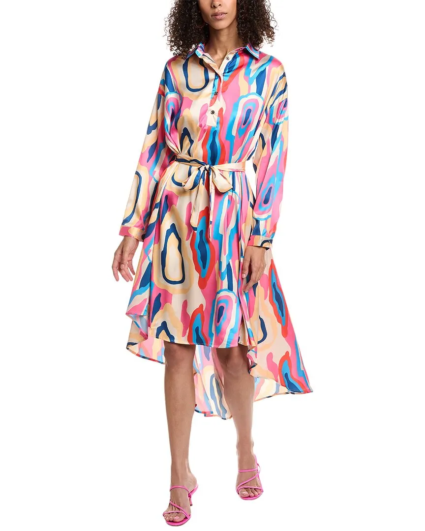 Beulah High-Low Midi Dress