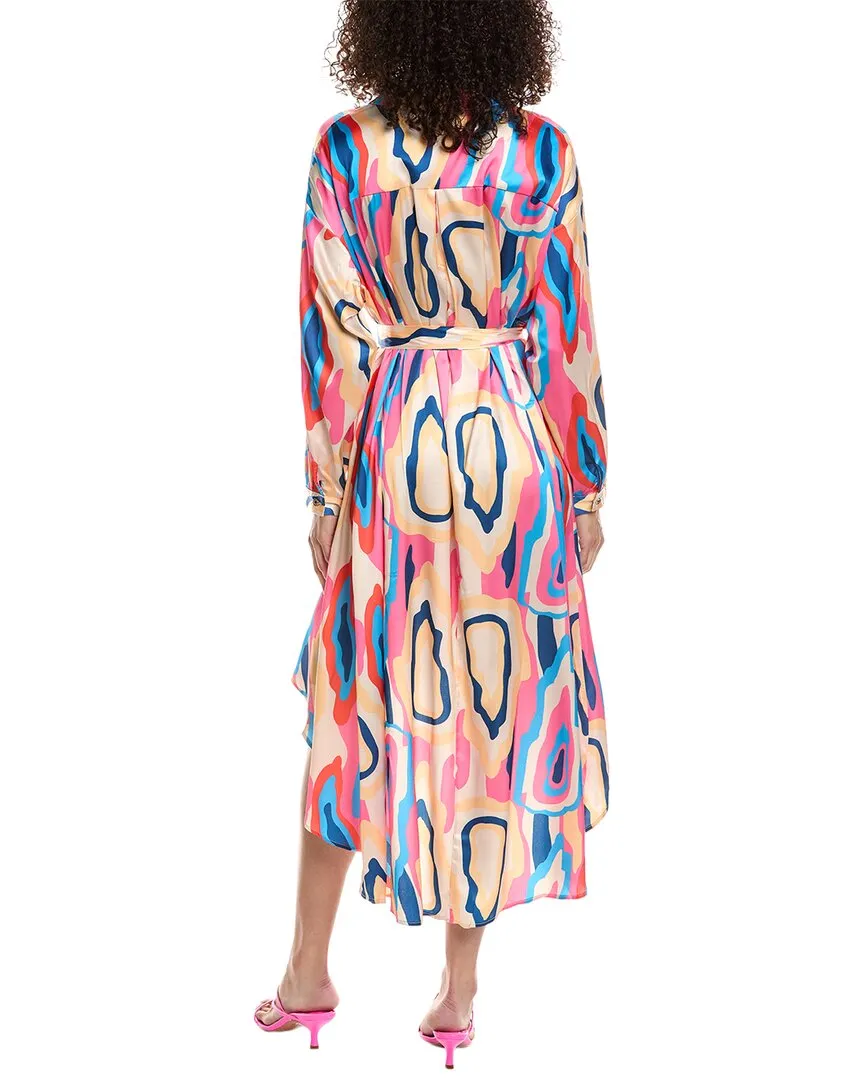 Beulah High-Low Midi Dress