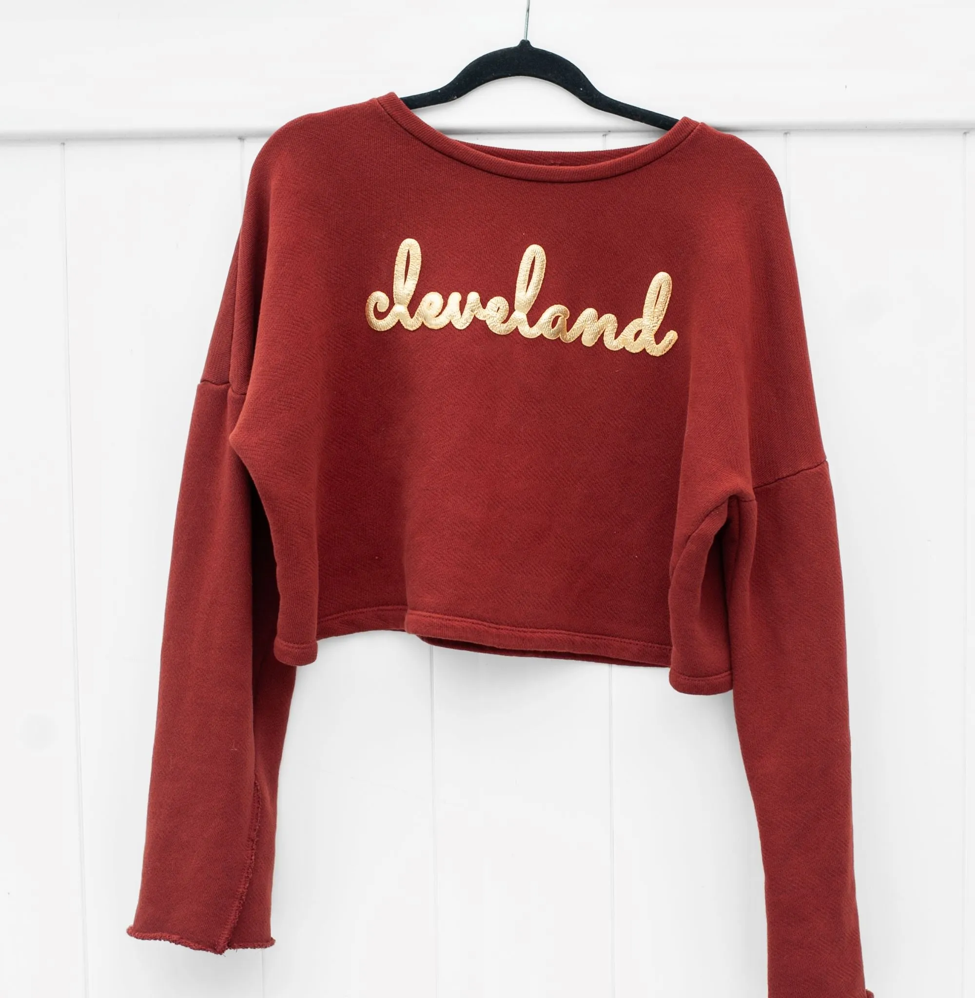 Cleveland Gold Puff Rework Top