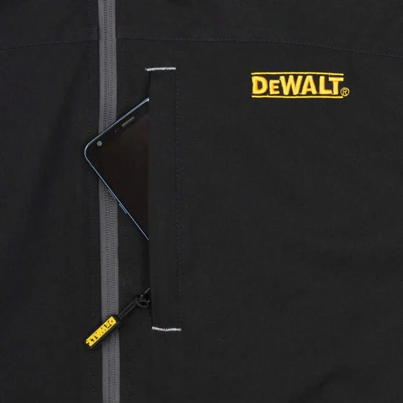 DEWALT Heated Structured Soft Shell Jacket Black Without Battery