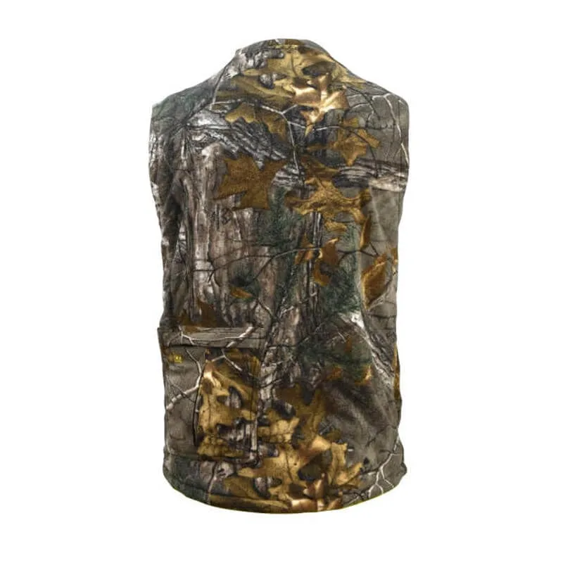 DEWALT Realtree Xtra Camouflage Fleece Heated Vest With Battery & Charger