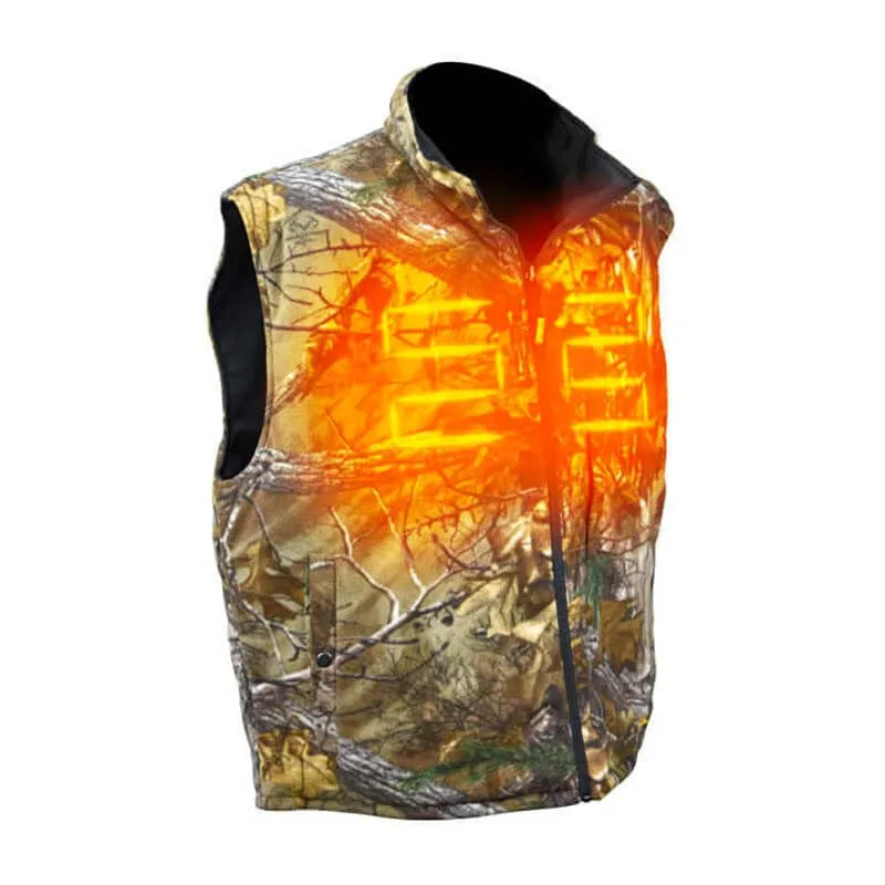DEWALT Realtree Xtra Camouflage Fleece Heated Vest With Battery & Charger