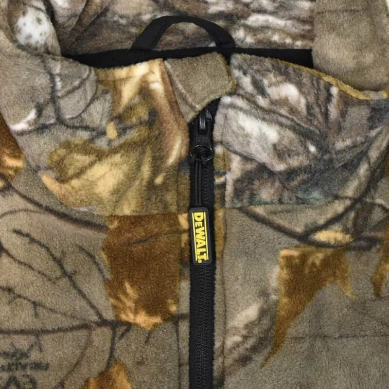 DEWALT Realtree Xtra Camouflage Fleece Heated Vest With Battery & Charger