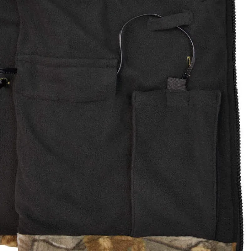 DEWALT Realtree Xtra Camouflage Fleece Heated Vest With Battery & Charger