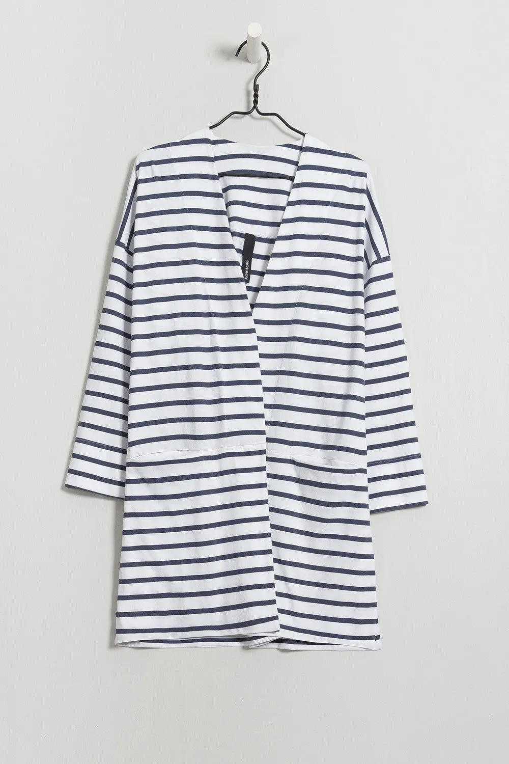 Gesture Cardigan - Blue & White Stripe
