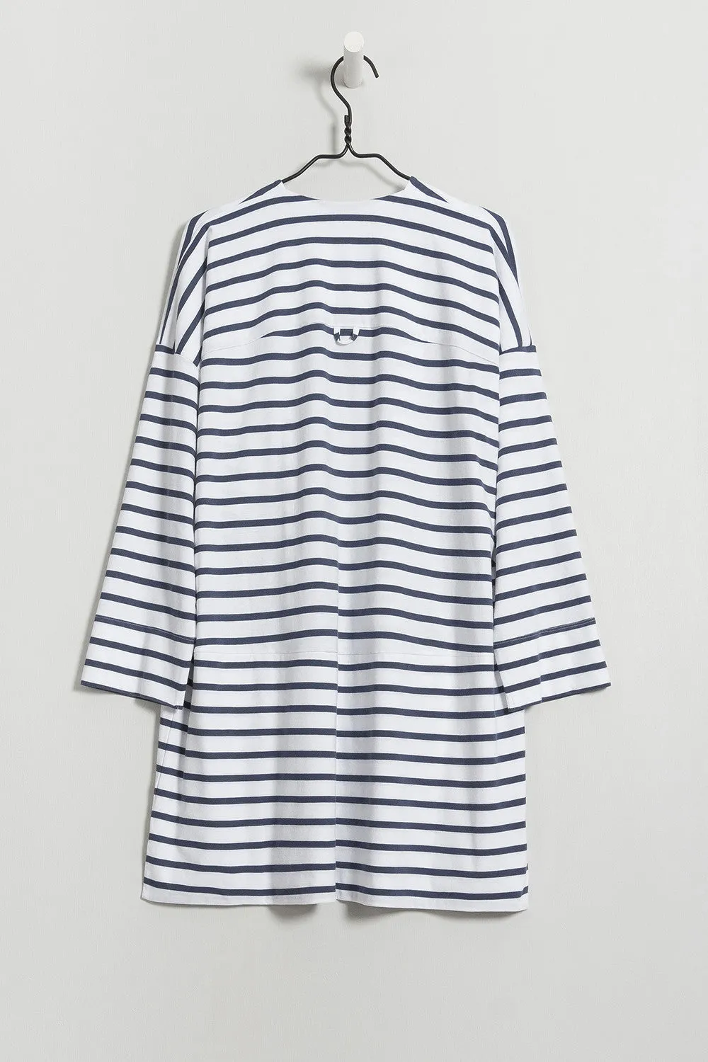 Gesture Cardigan - Blue & White Stripe