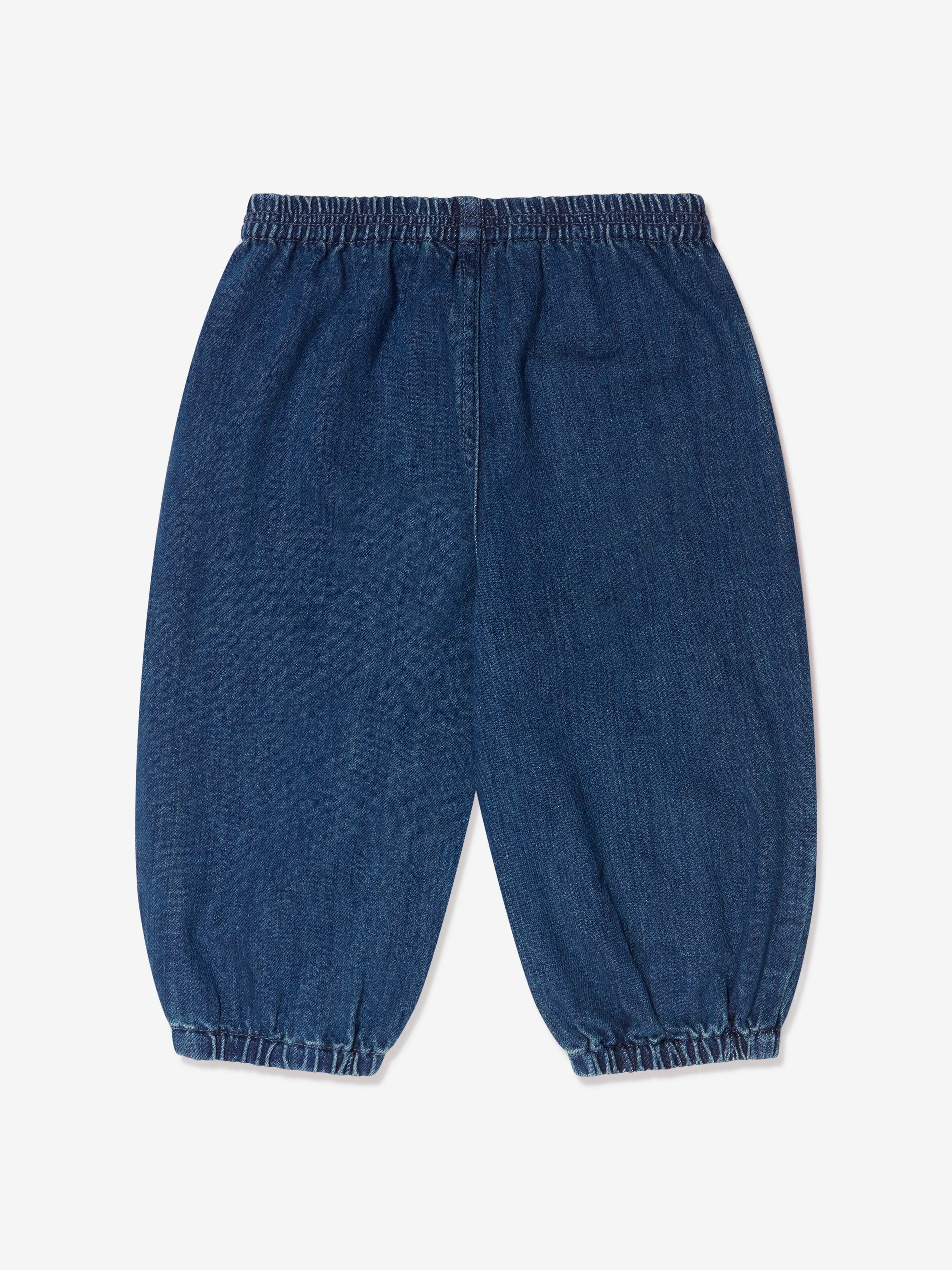 Gucci Baby Denim Logo Trousers