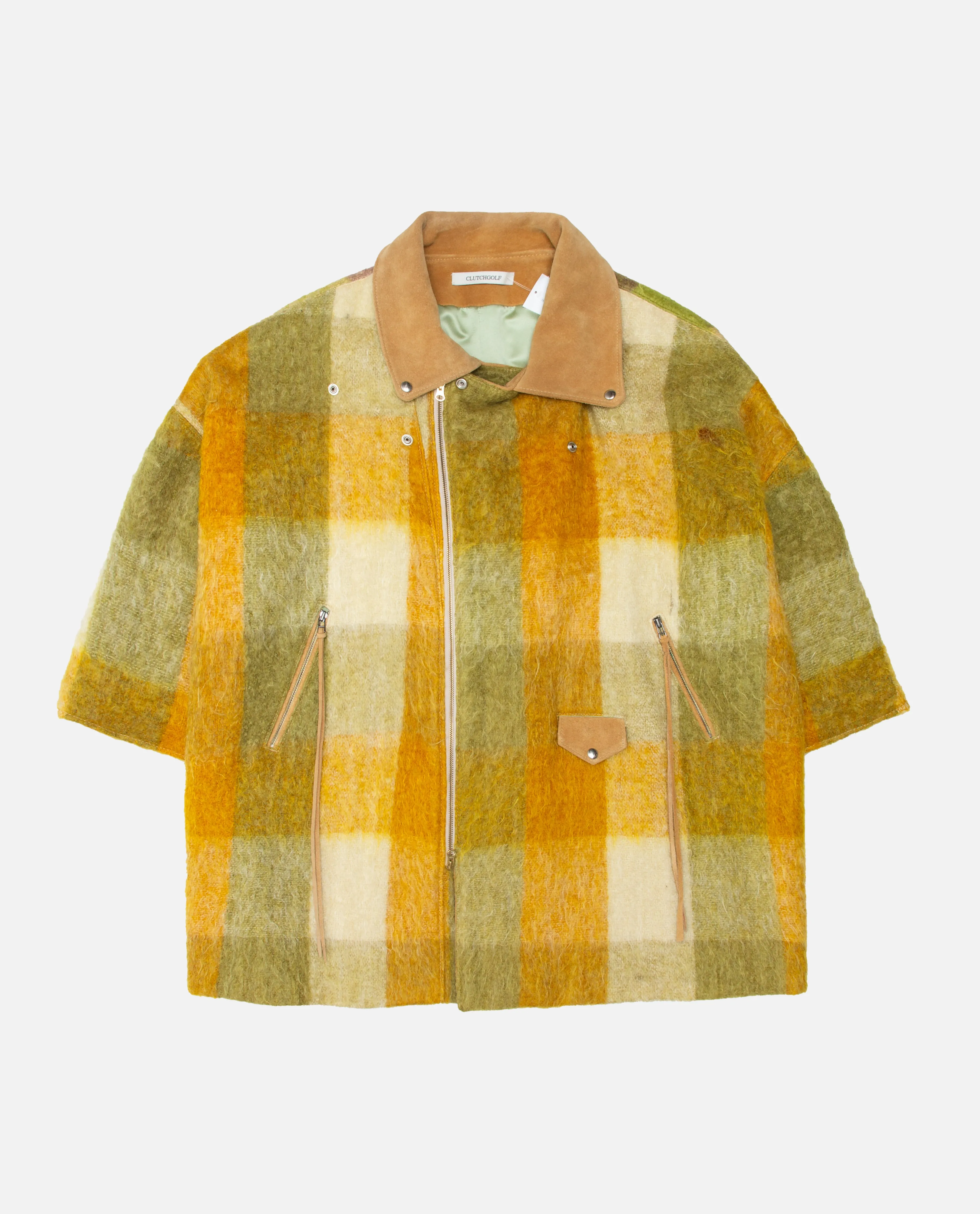 Mohair Moto Coat
