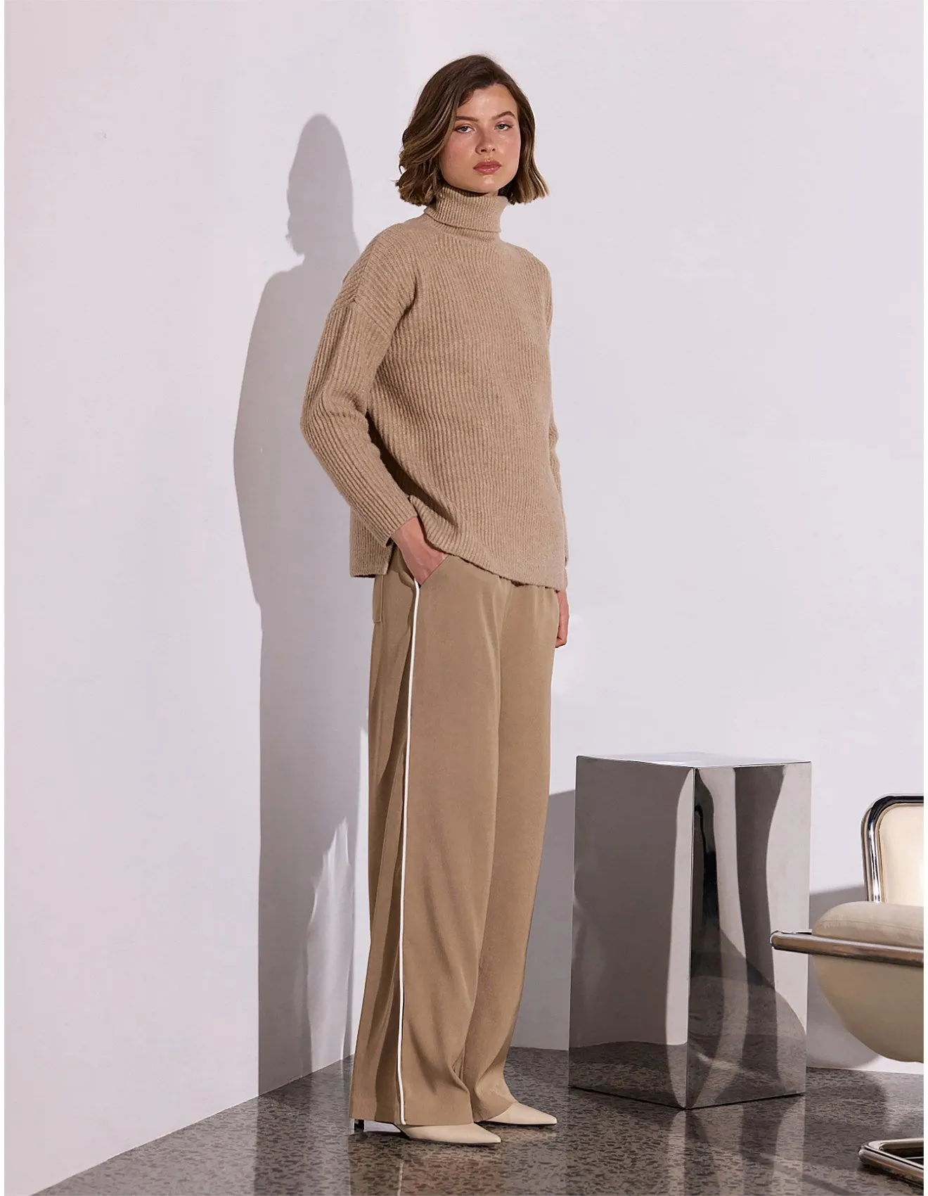 Staple the Label BROMLEY RELAXED PANTS | Camel