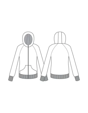 Swirls Full Zip Hoody