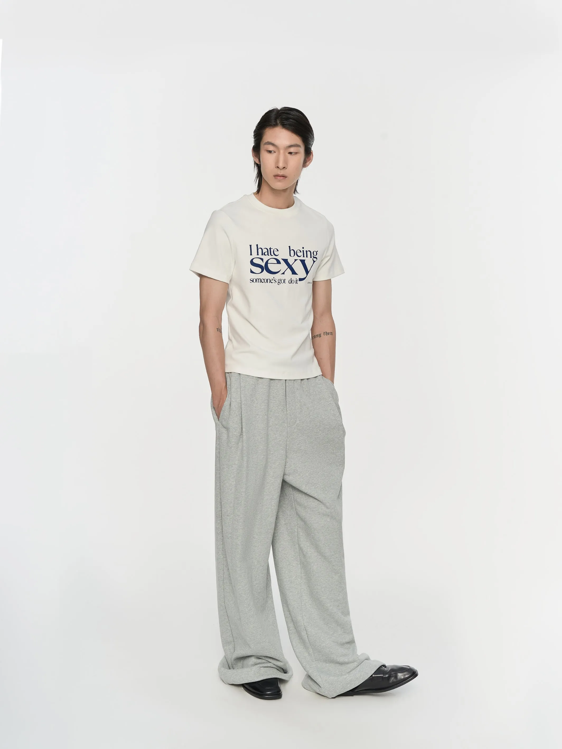 Wide Leg Sweat Pants