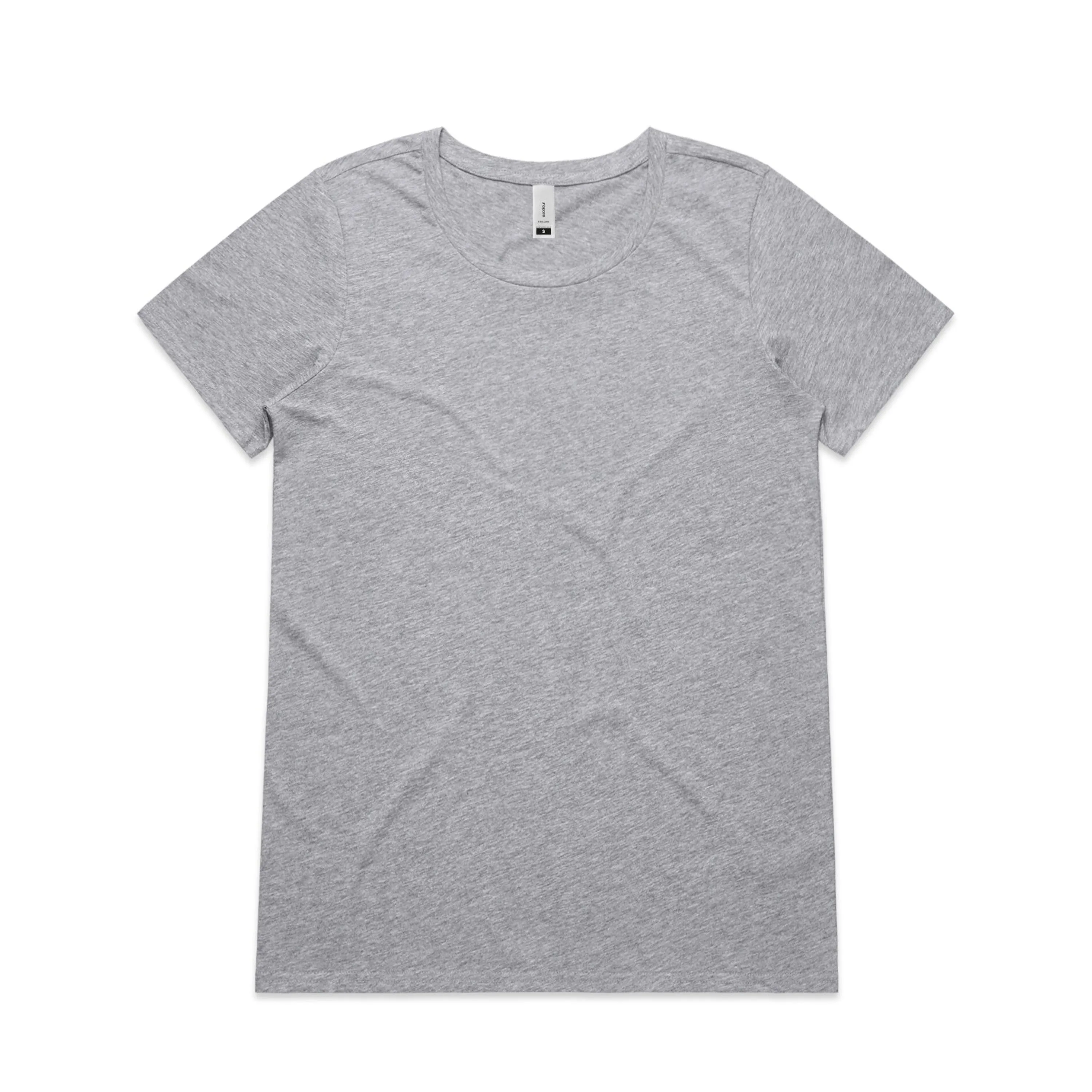 Wo's Shallow Scoop Tee - 4011