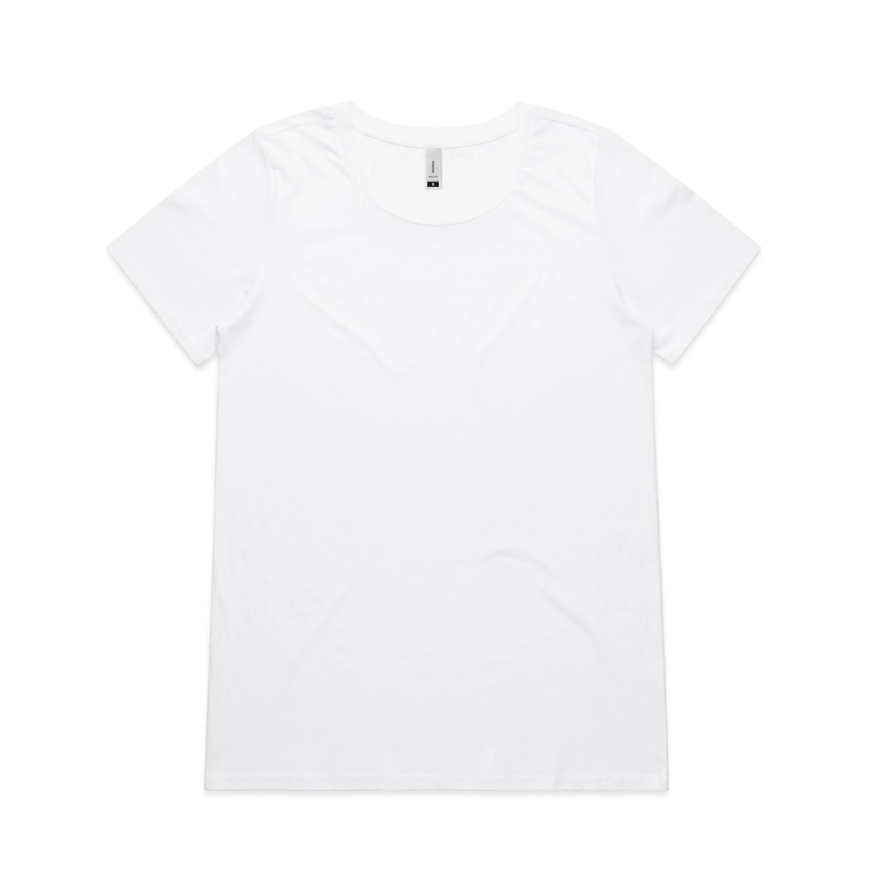 Wo's Shallow Scoop Tee - 4011